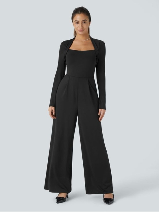 HALARA Pants - Halara Women's Wide Leg Jumpsuit Size Large